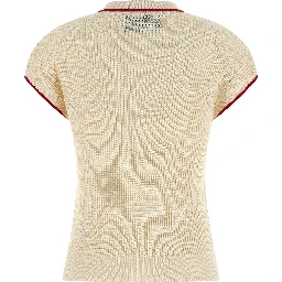 Beige Cotton Shortsleeve Shirt
