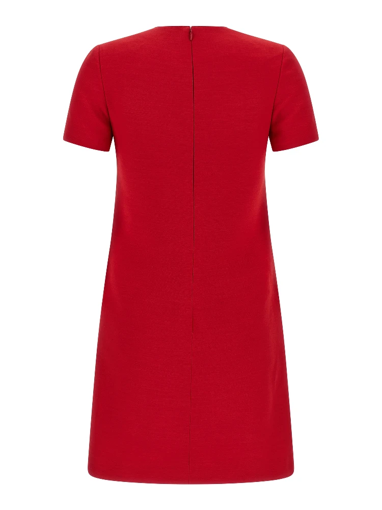 Multicolor Virgin Wool Short Dress alternative
