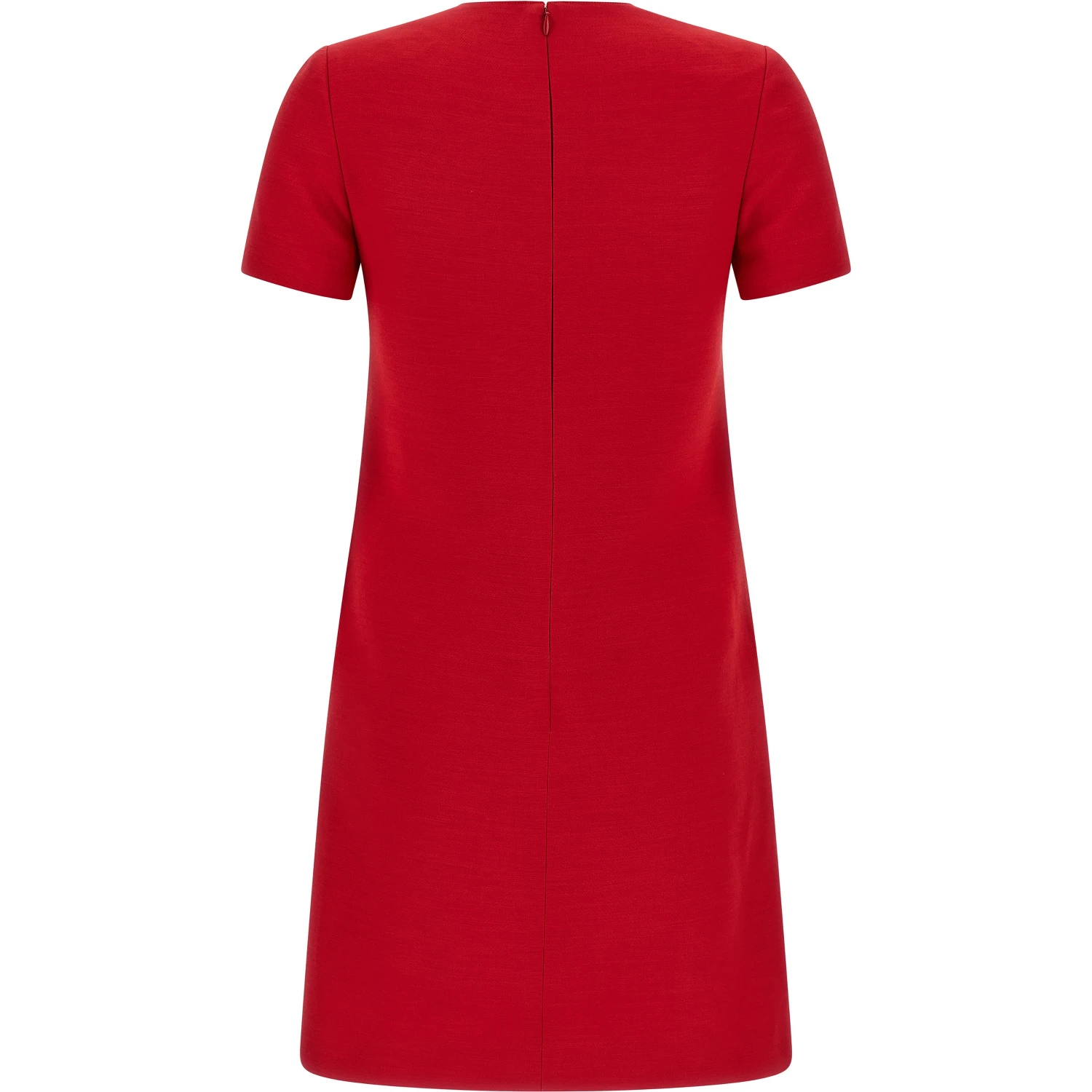 Multicolor Virgin Wool Short Dress