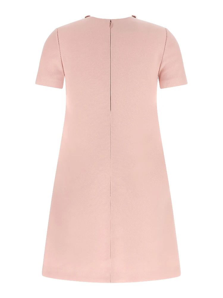 Multicolor Virgin Wool Short Dress alternative