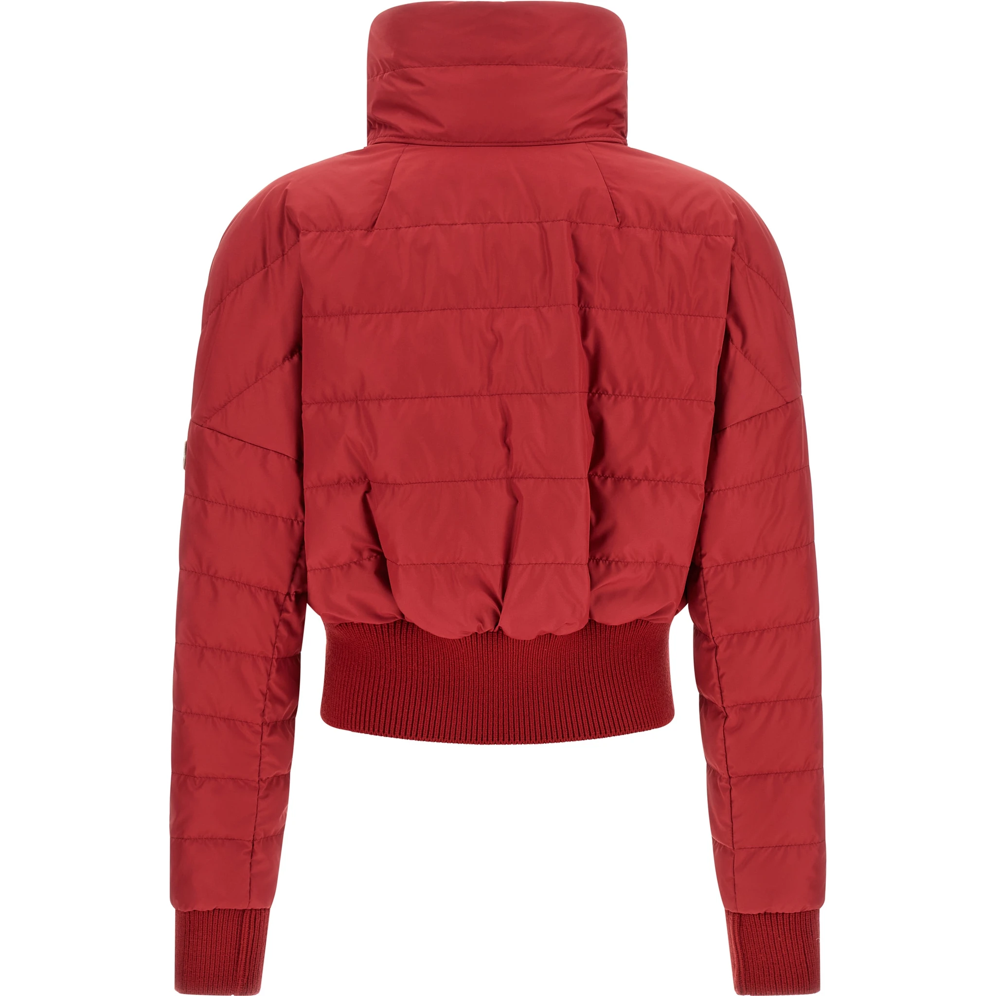 Multicolor Polyester Full-Length Jacket