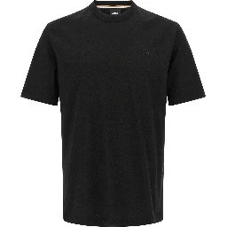 Black Cotton T-Shirt