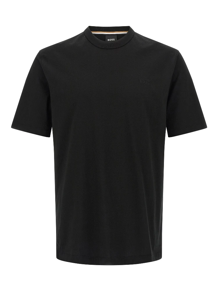 Black Cotton T-Shirt