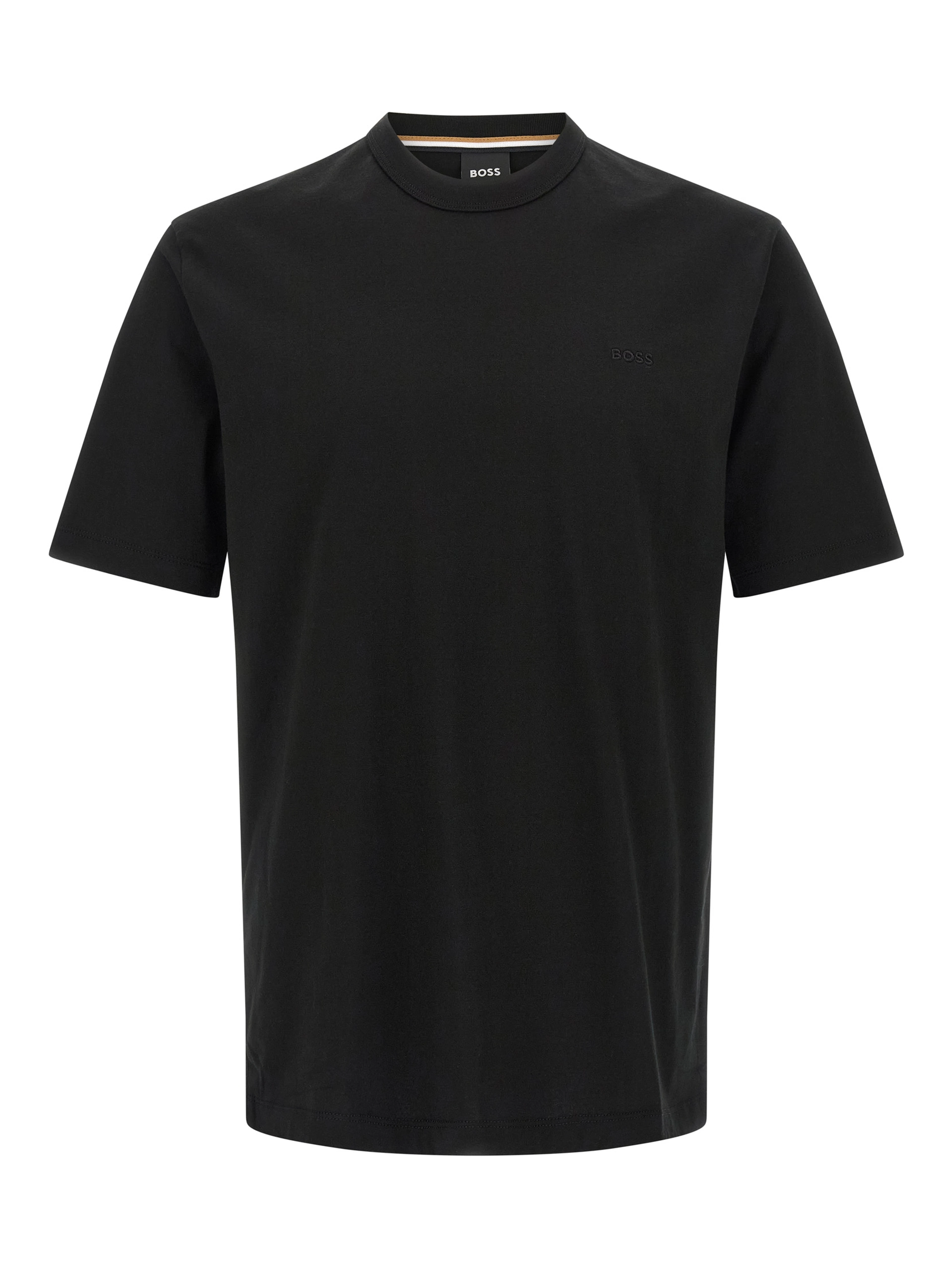 Black Cotton T-Shirt