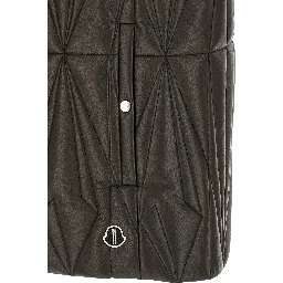 Brown Lamb Leather Sleeveless Jacket
