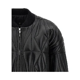 Black Lamb Leather Leather Jacket