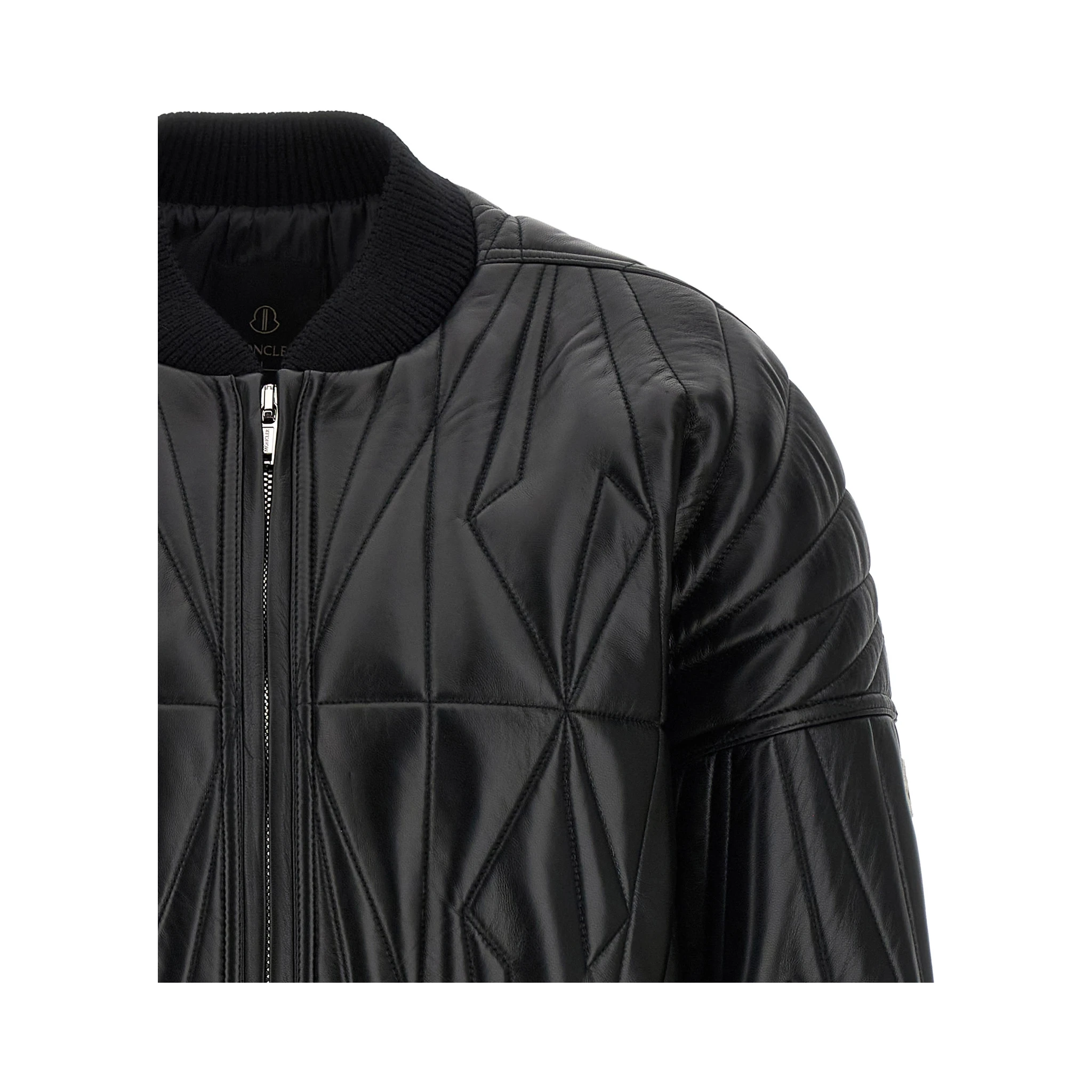 Black Lamb Leather Leather Jacket