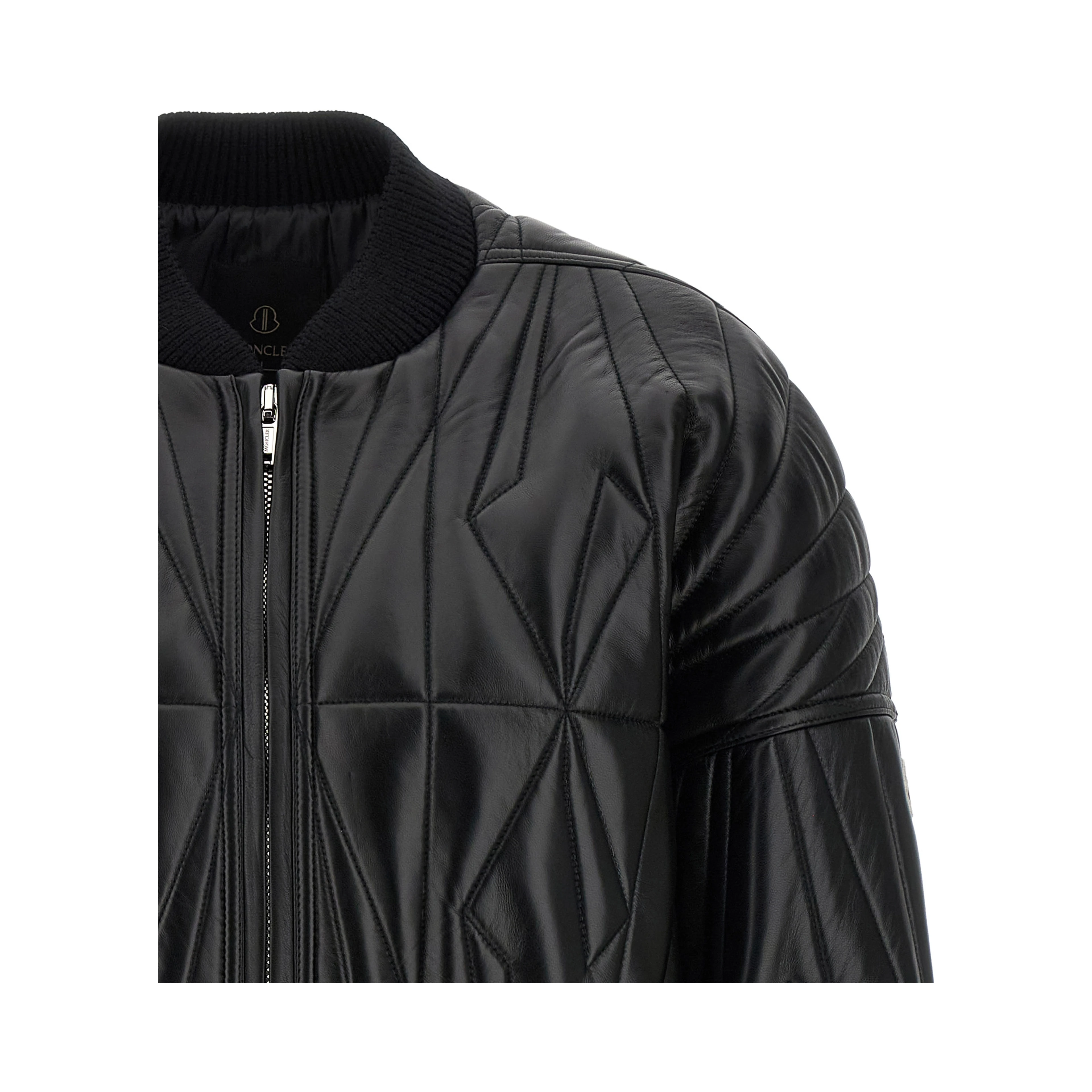 Black Lamb Leather Leather Jacket