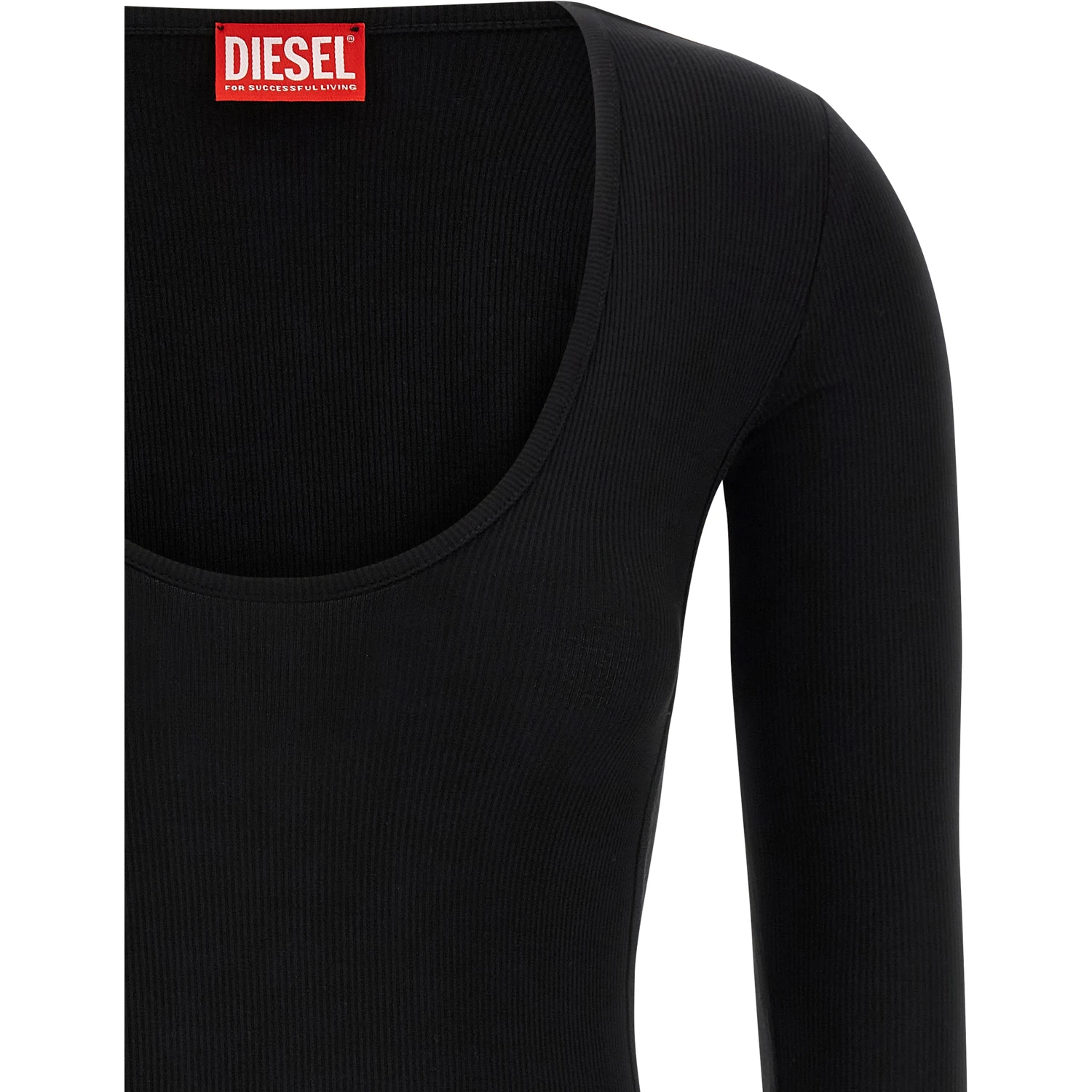 Black Viscose Bodysuit