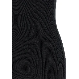 Bicolor Cotton Short Dress