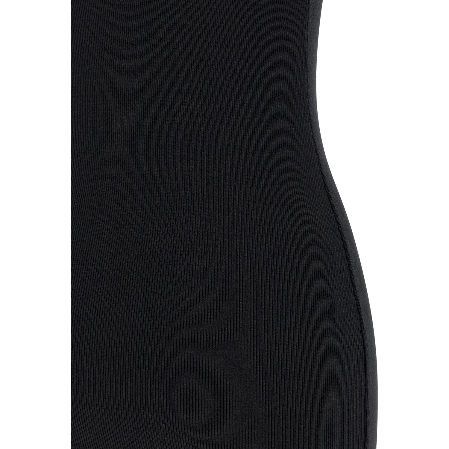 Bicolor Cotton Short Dress