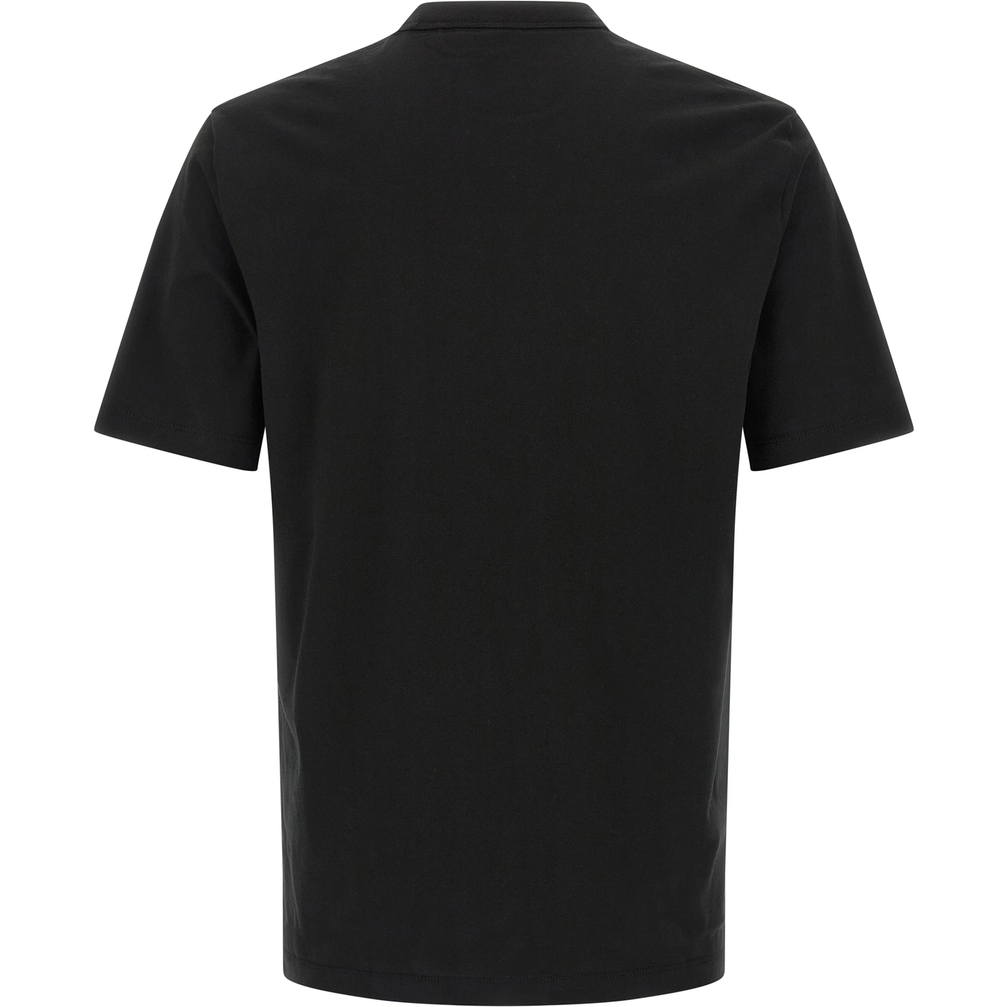 Black Cotton T-Shirt