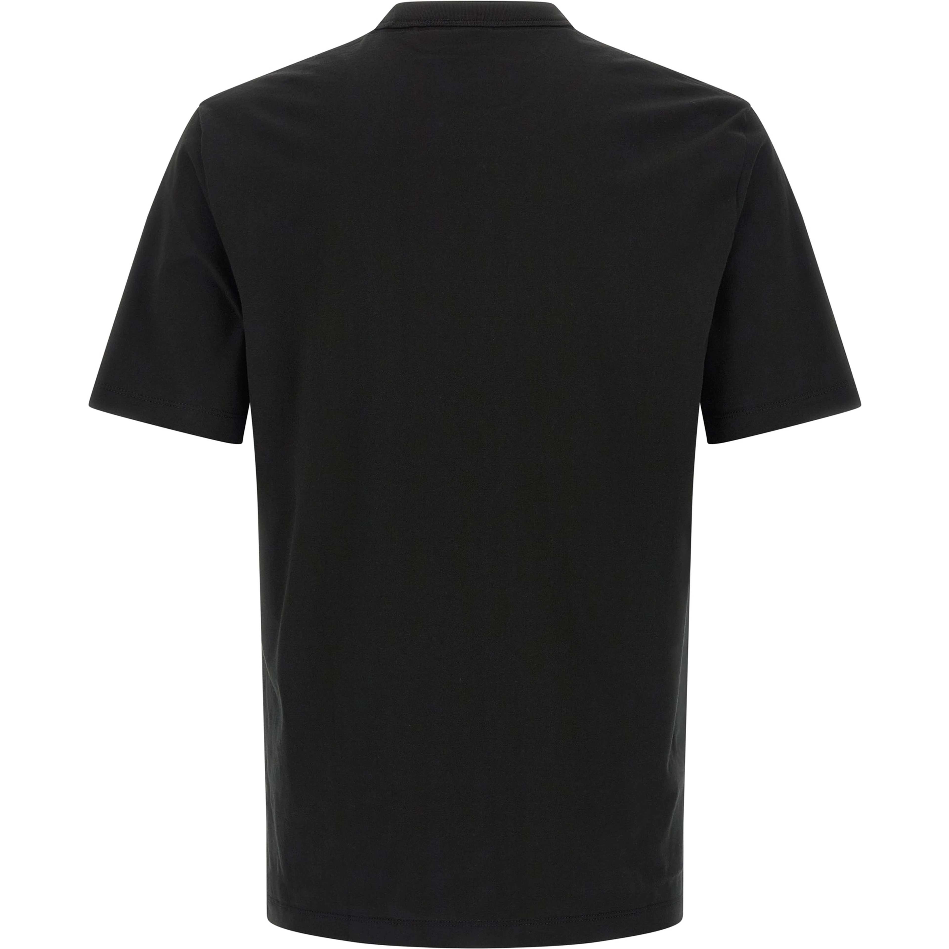Black Cotton T-Shirt