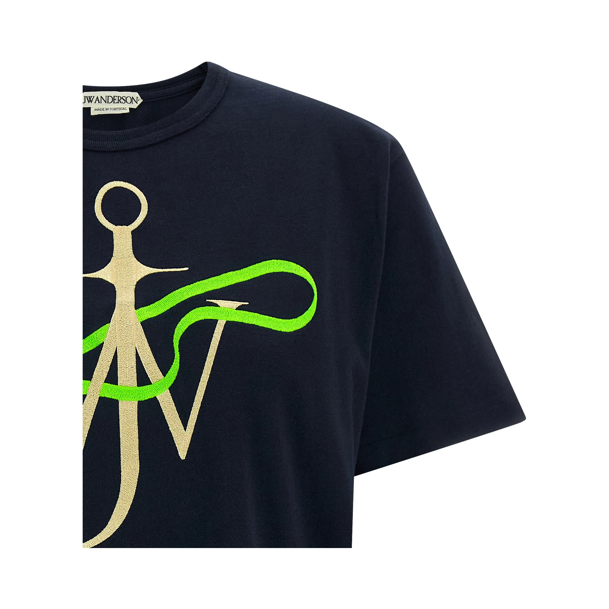 Black Cotton T-Shirt