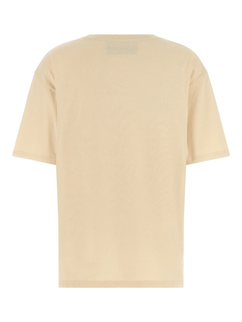 Beige Cotton T-Shirt