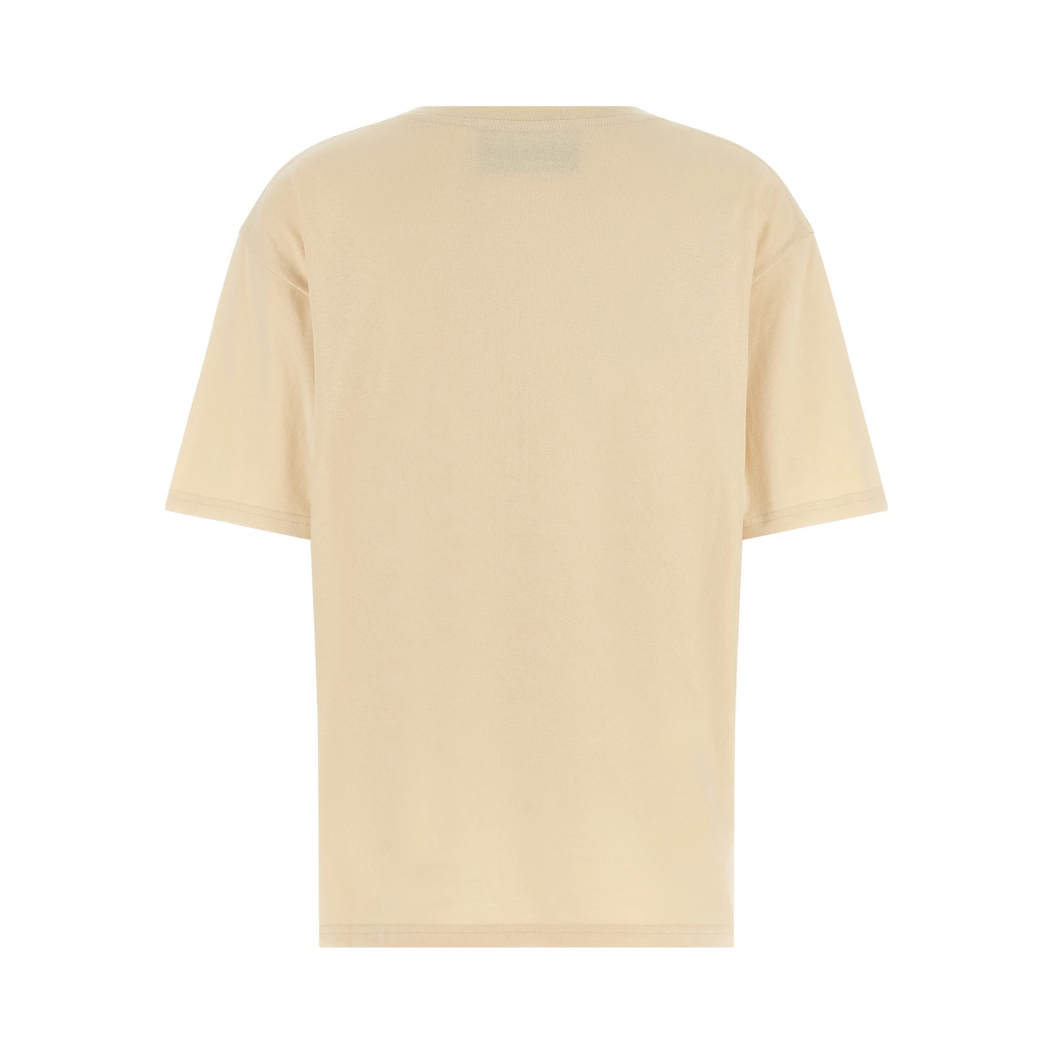Beige Cotton T-Shirt