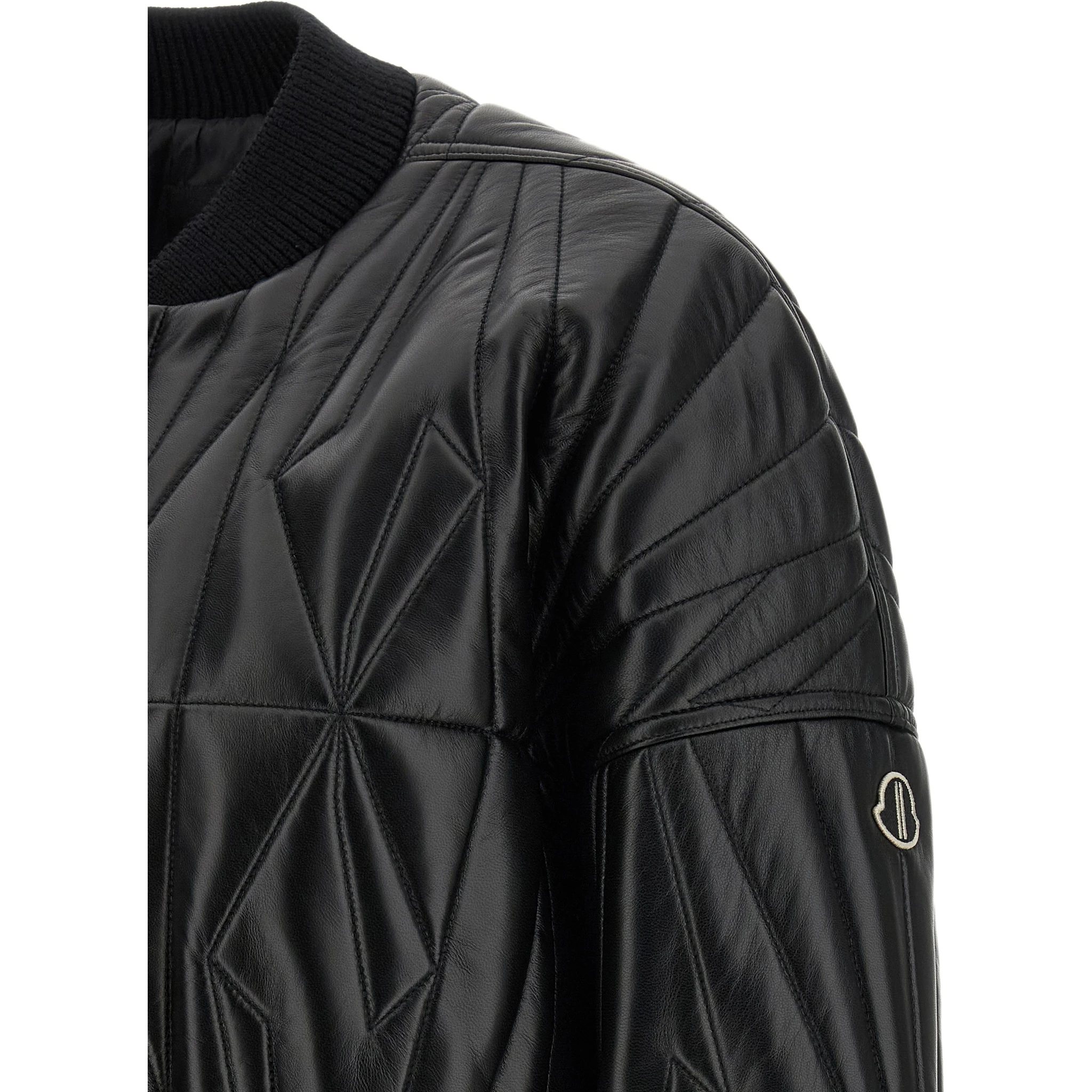 Black Lamb Leather Leather Jacket