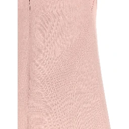 Multicolor Virgin Wool Short Dress