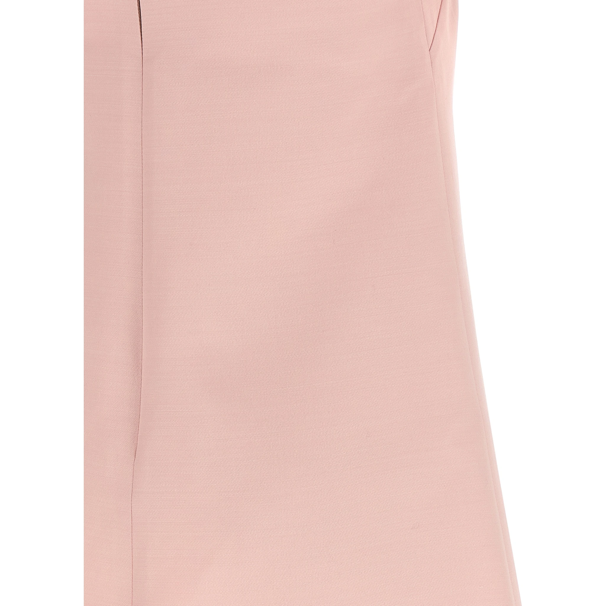 Multicolor Virgin Wool Short Dress