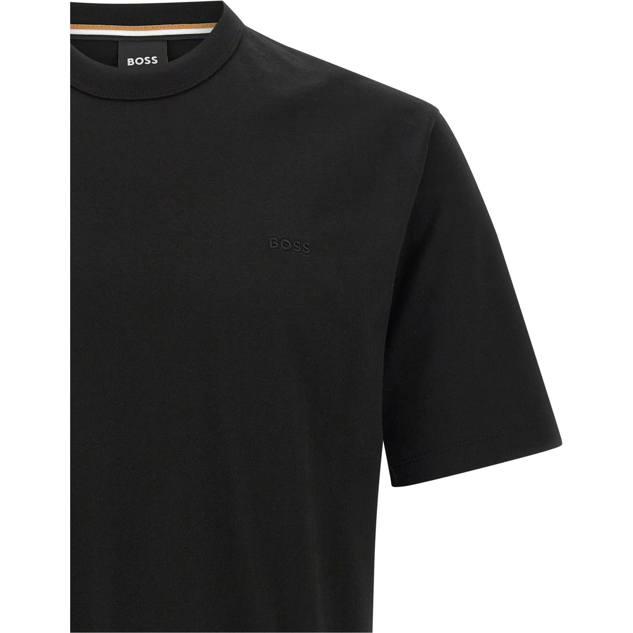 Black Cotton T-Shirt