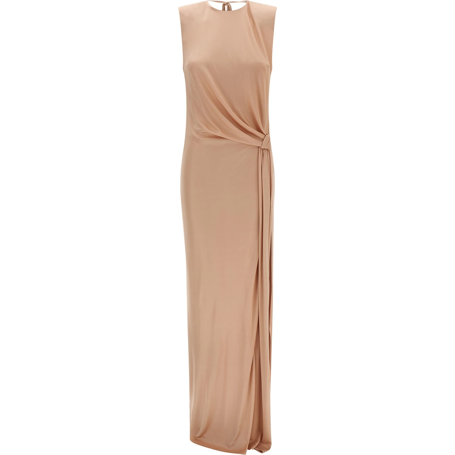 Multicolor Viscose Long Dress