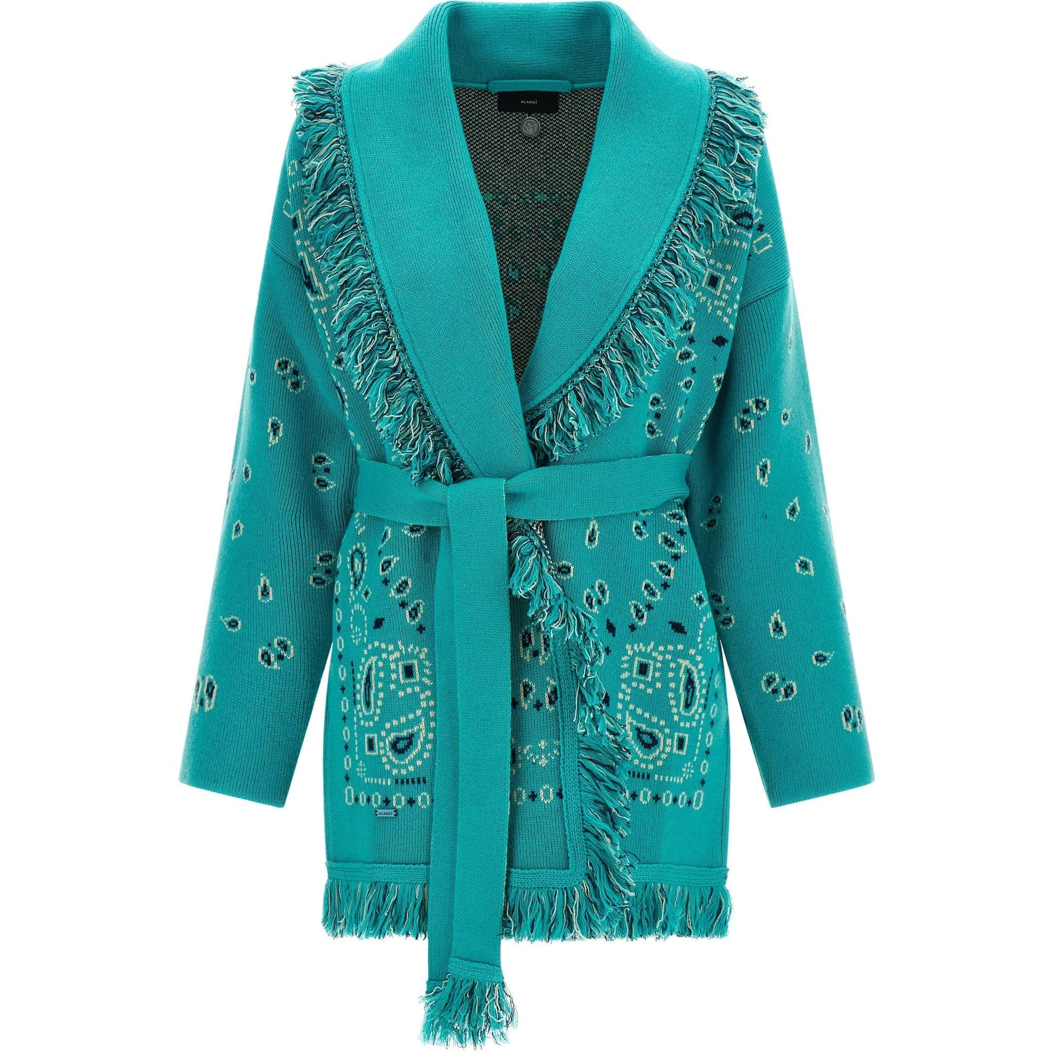 Blue Cashmere Cardigan