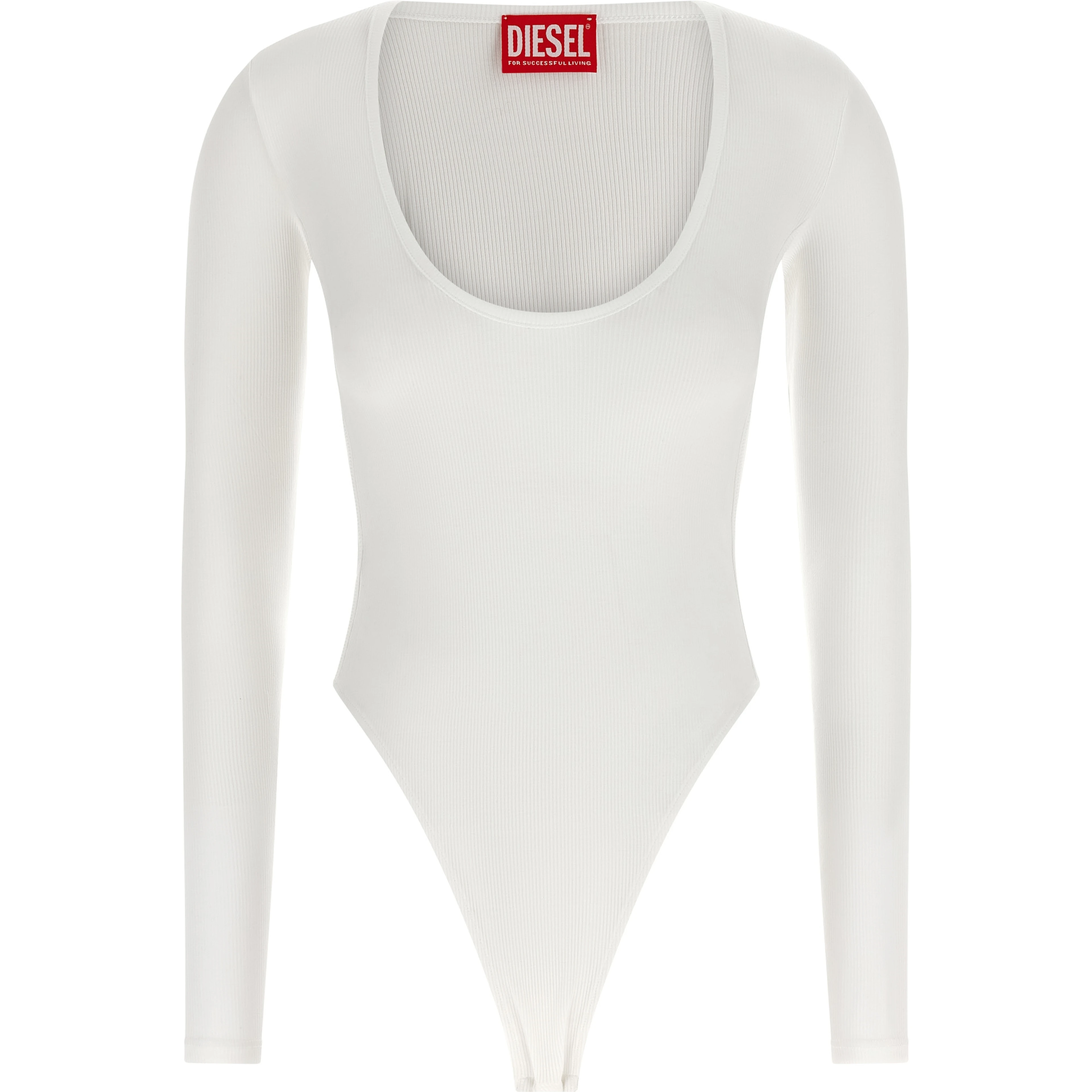 White Viscose Bodysuit