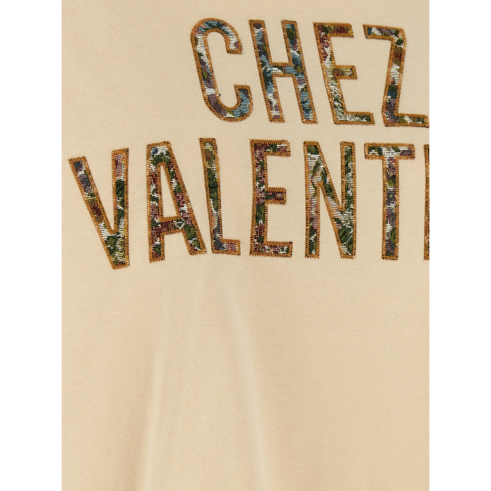 Beige Cotton T-Shirt