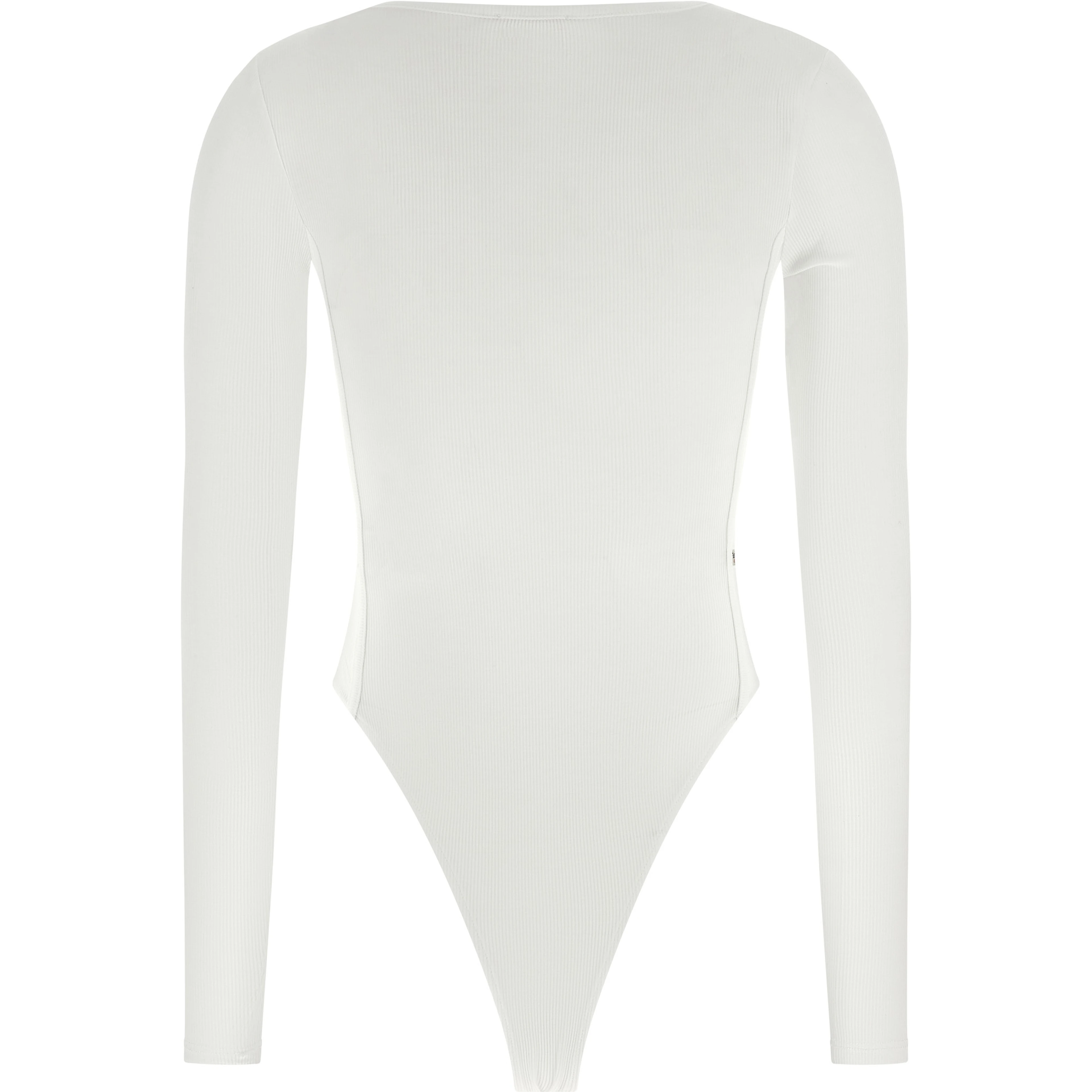 White Viscose Bodysuit