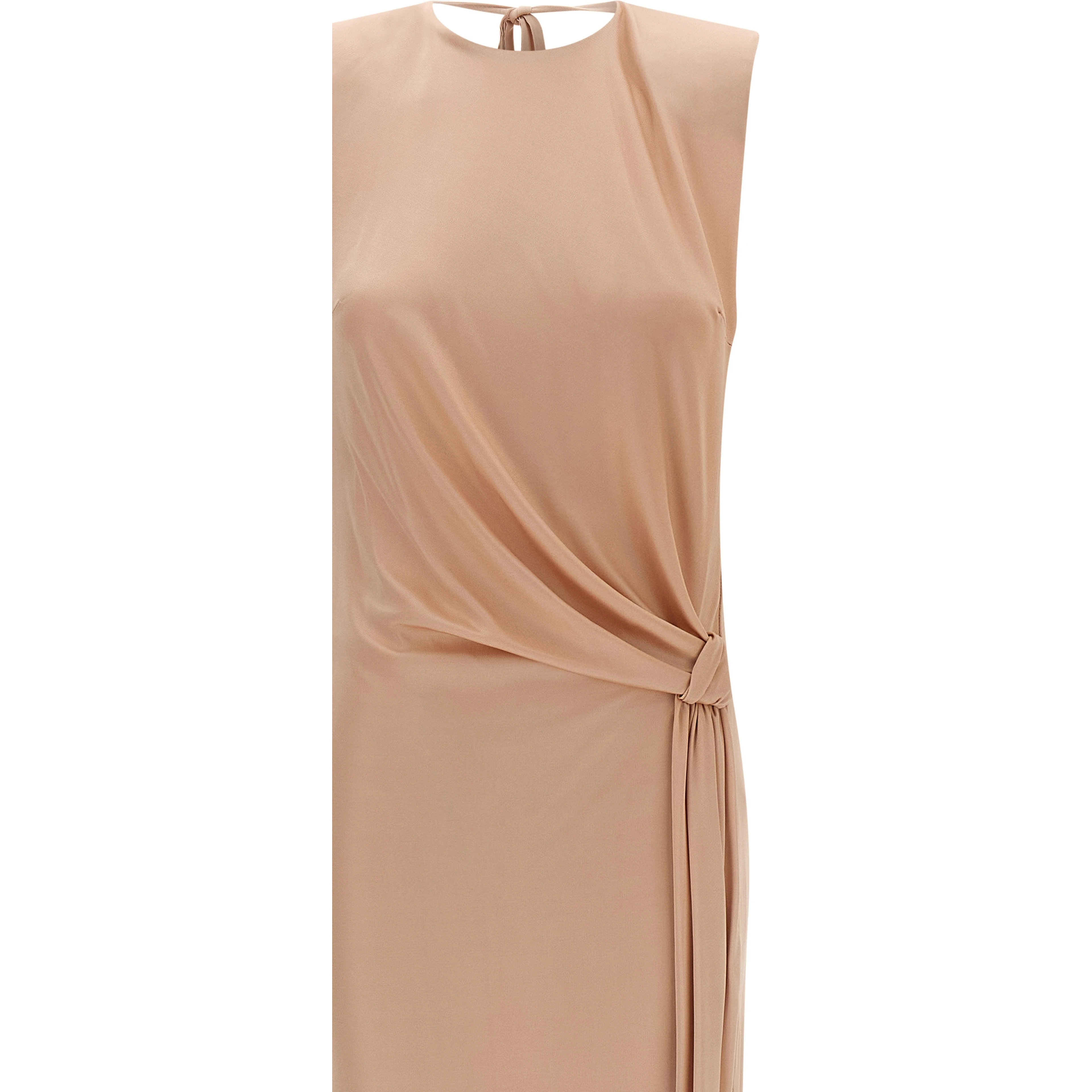 Multicolor Viscose Long Dress