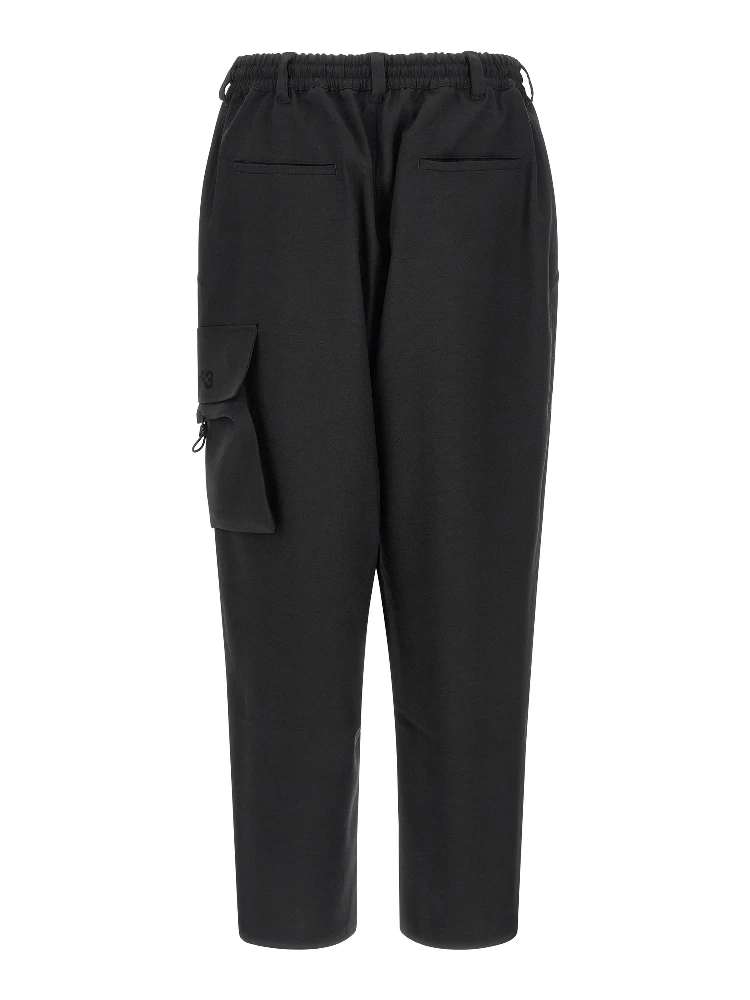 Black Polyester Cargo Pants alternative