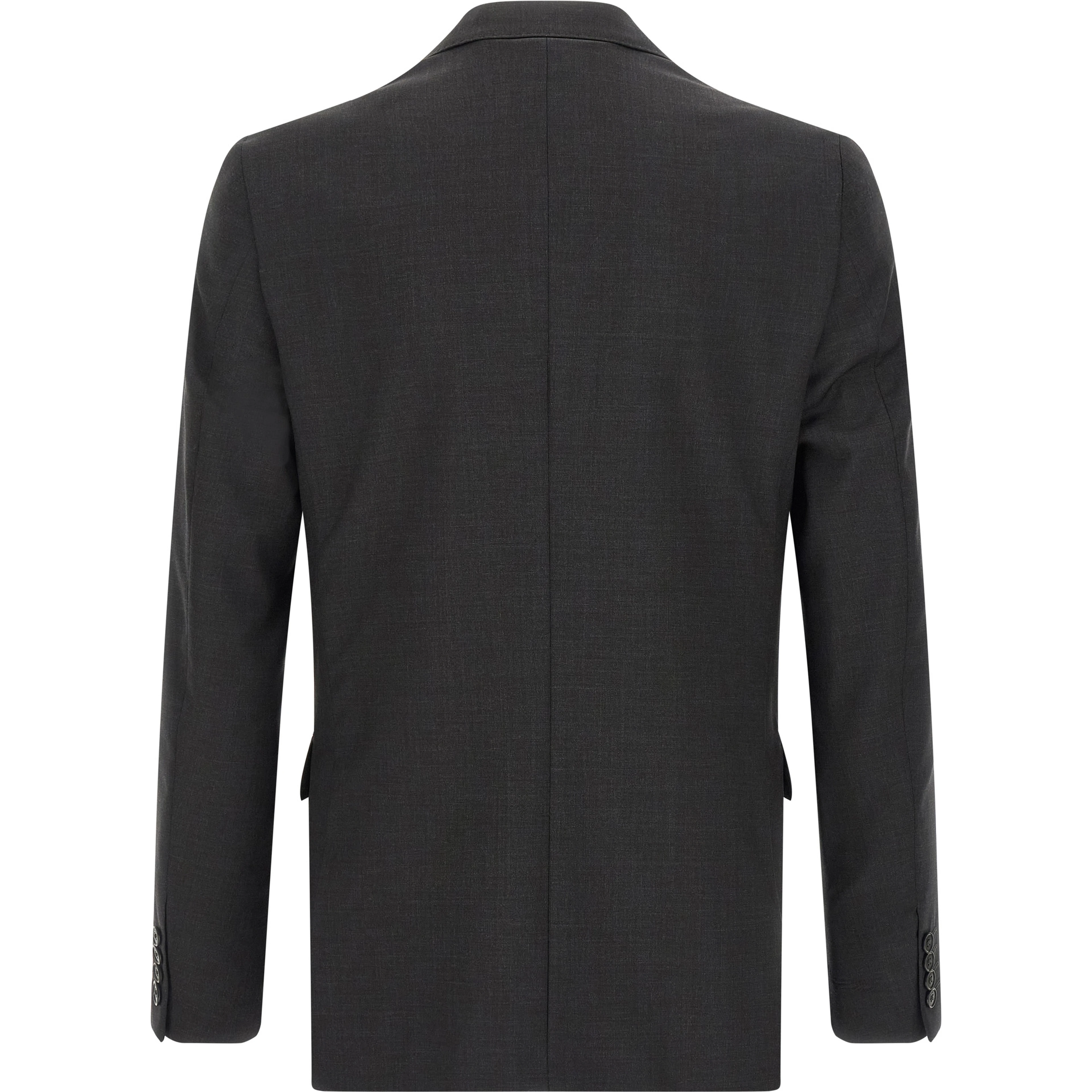 Gray Viscose Two-Piece Suit