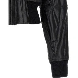 Black Lamb Leather Leather Jacket