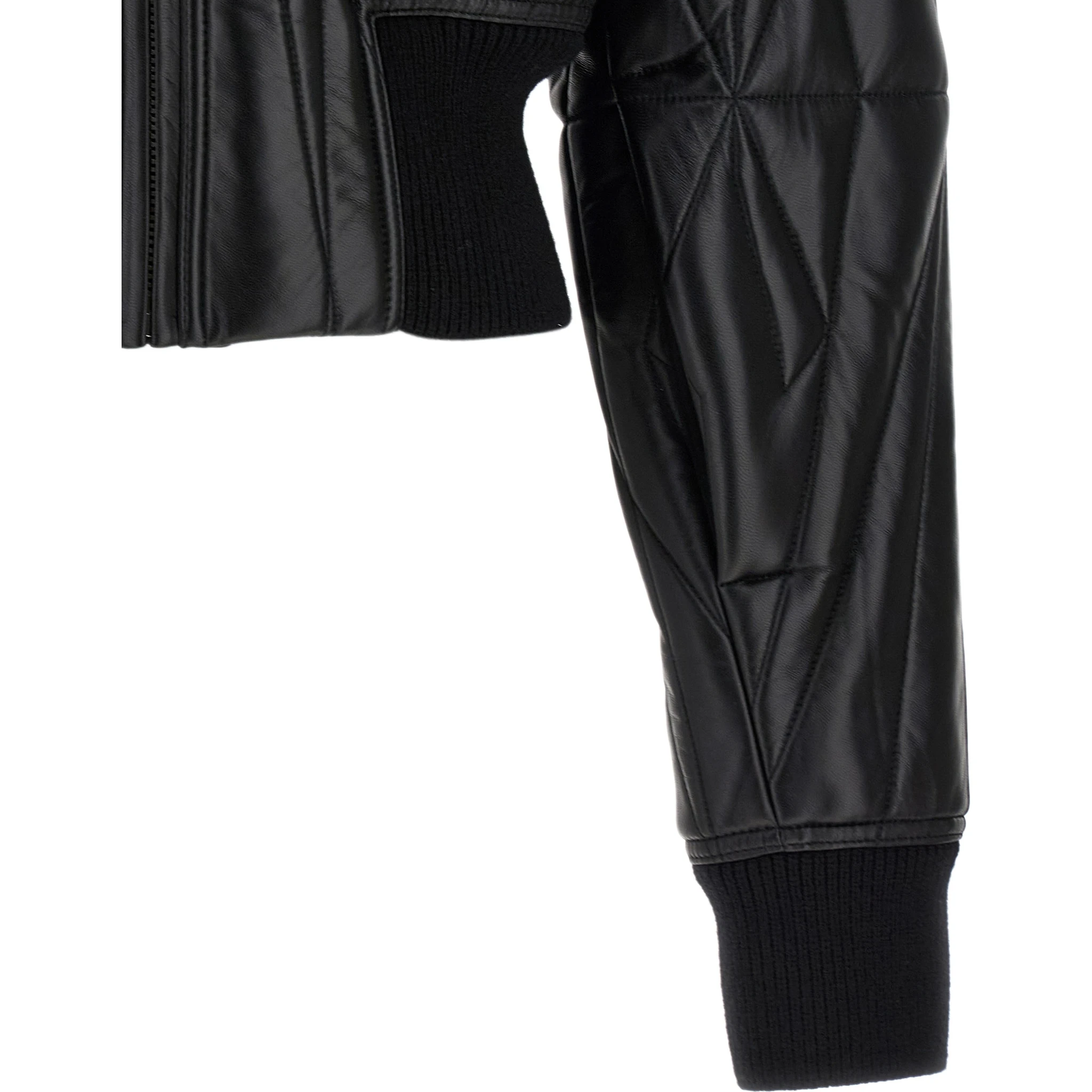 Black Lamb Leather Leather Jacket