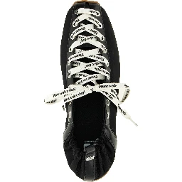 Black Polyamide Ballet Flats
