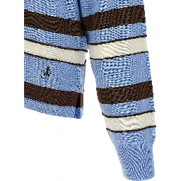 Blue Cotton Polo Shirt