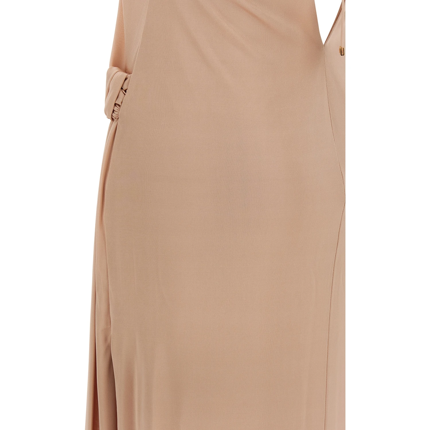 Multicolor Viscose Long Dress