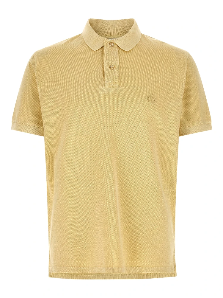Bicolor Cotton Polo Shirt