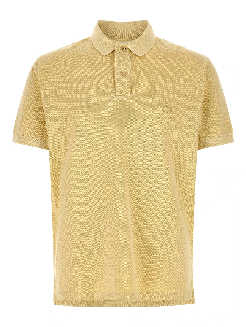 Bicolor Cotton Polo Shirt