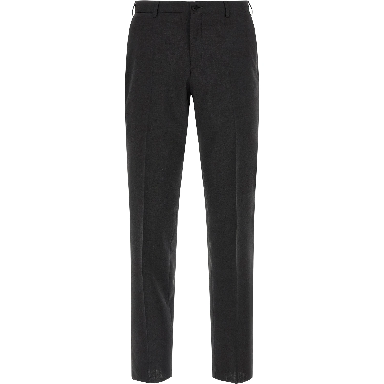 Gray Viscose Two-Piece Suit
