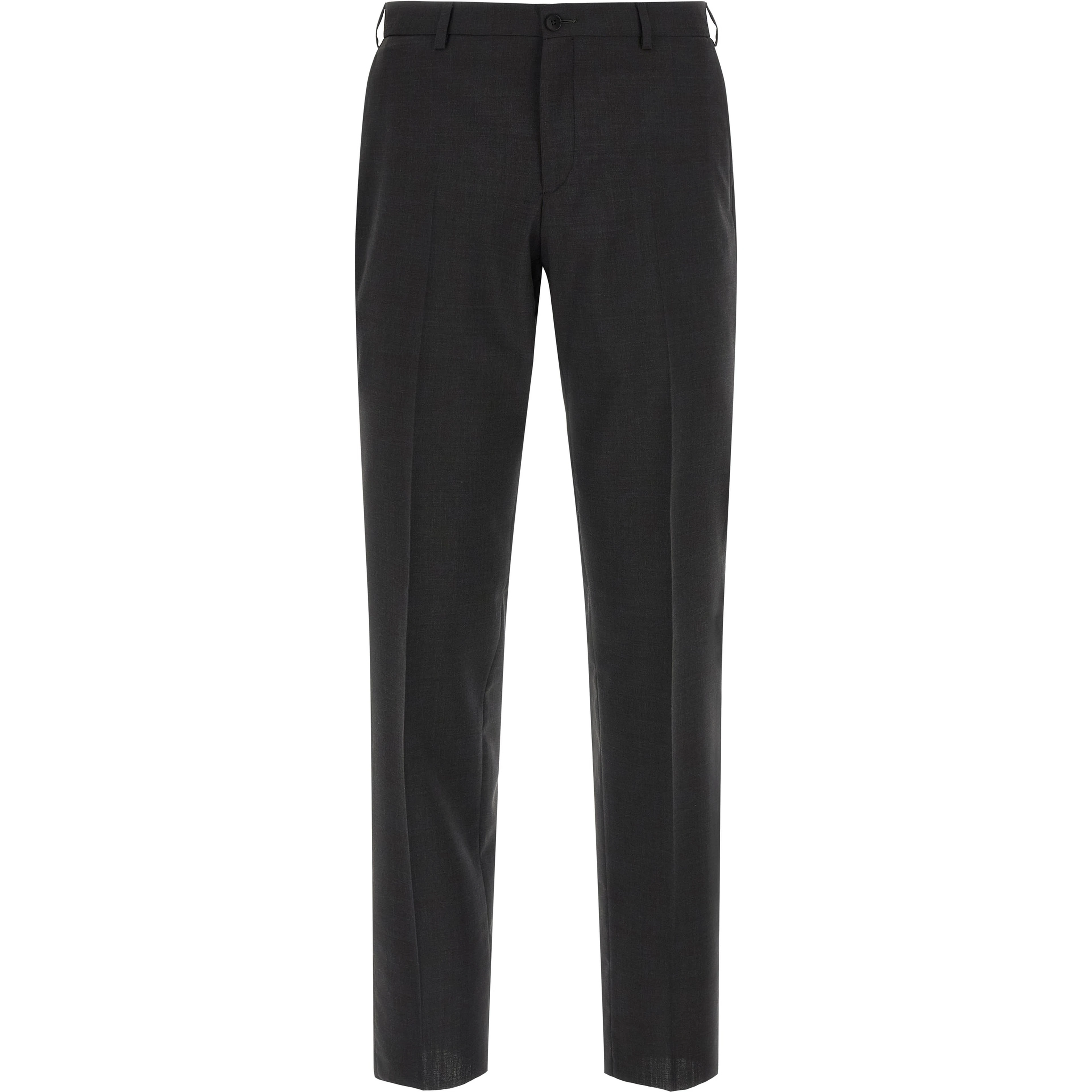 Gray Viscose Two-Piece Suit