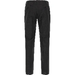 Gray Viscose Two-Piece Suit