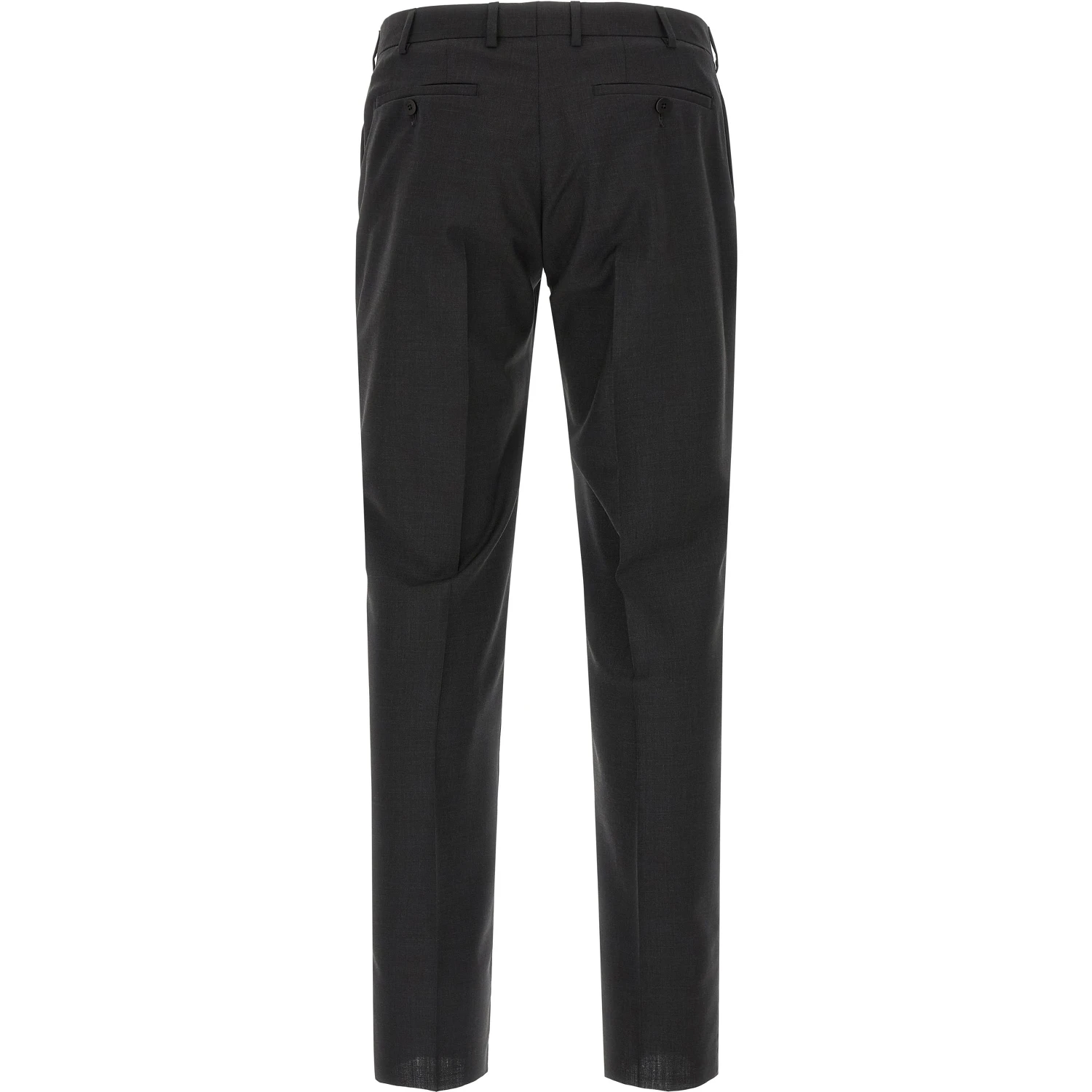 Gray Viscose Two-Piece Suit