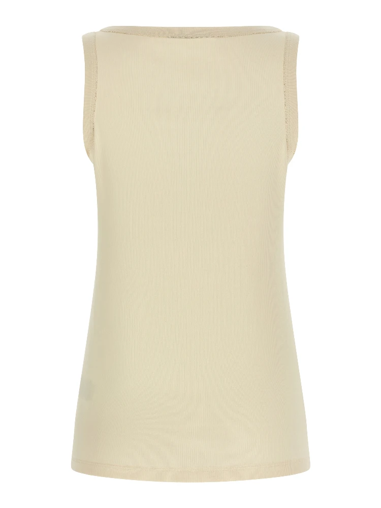 Beige Cotton Tank Tops alternative