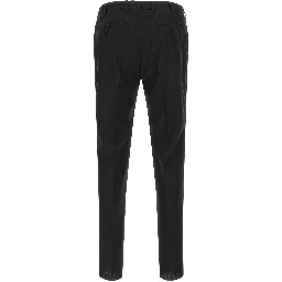 Black Wool Two-Piece Suit