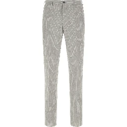Gray Polyester Two-Piece Suit