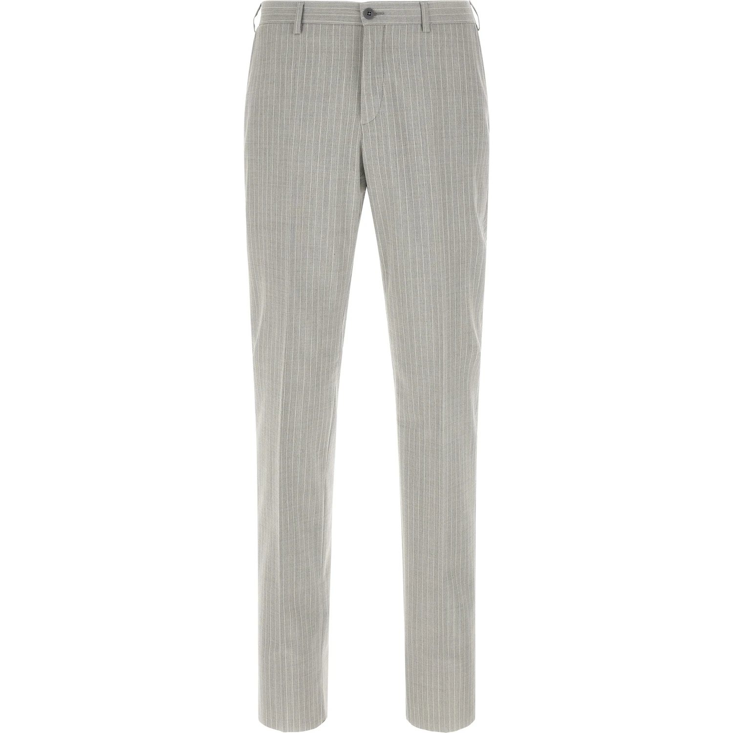 Gray Polyester Two-Piece Suit