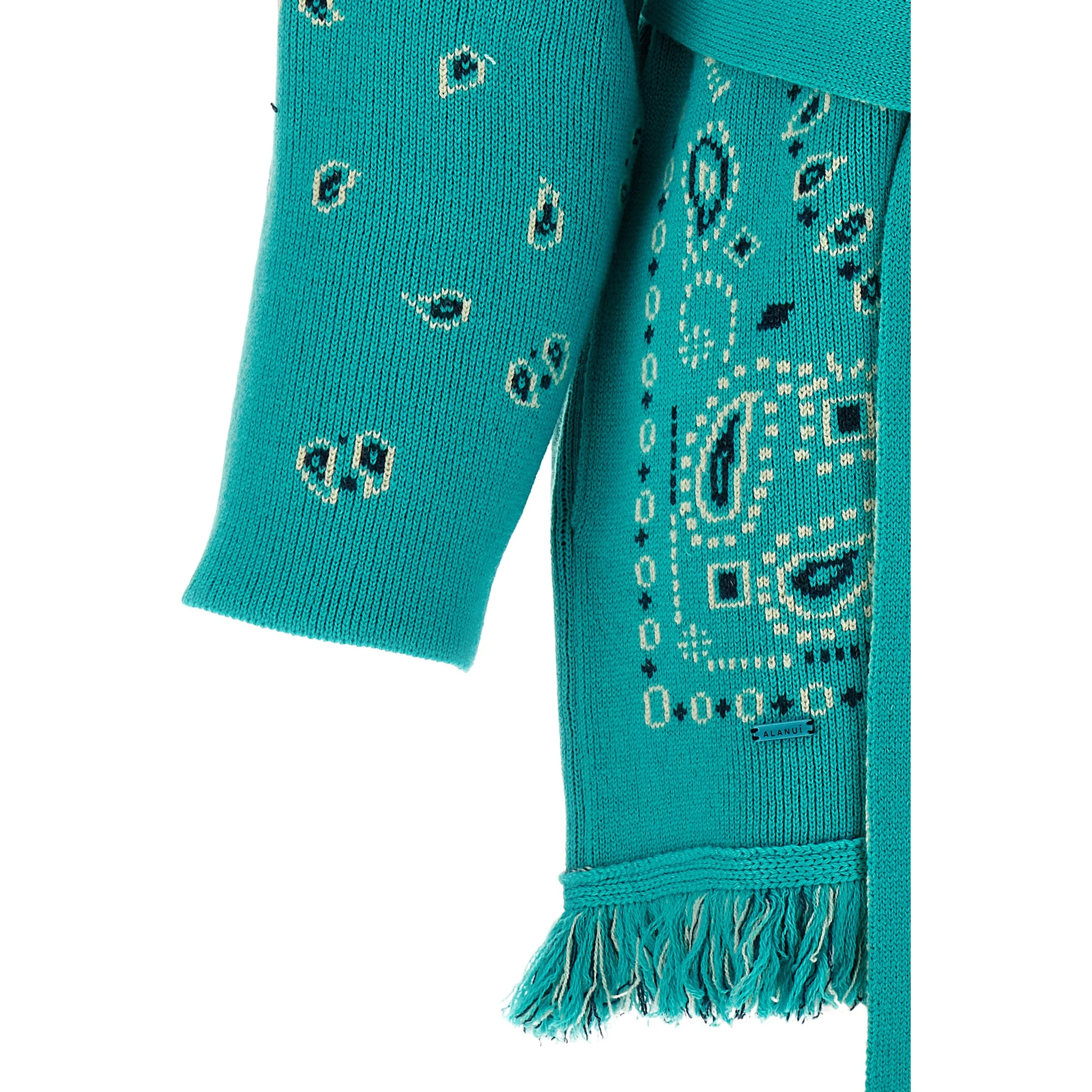 Blue Cashmere Cardigan