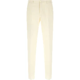 White Wool Two-Piece Suit