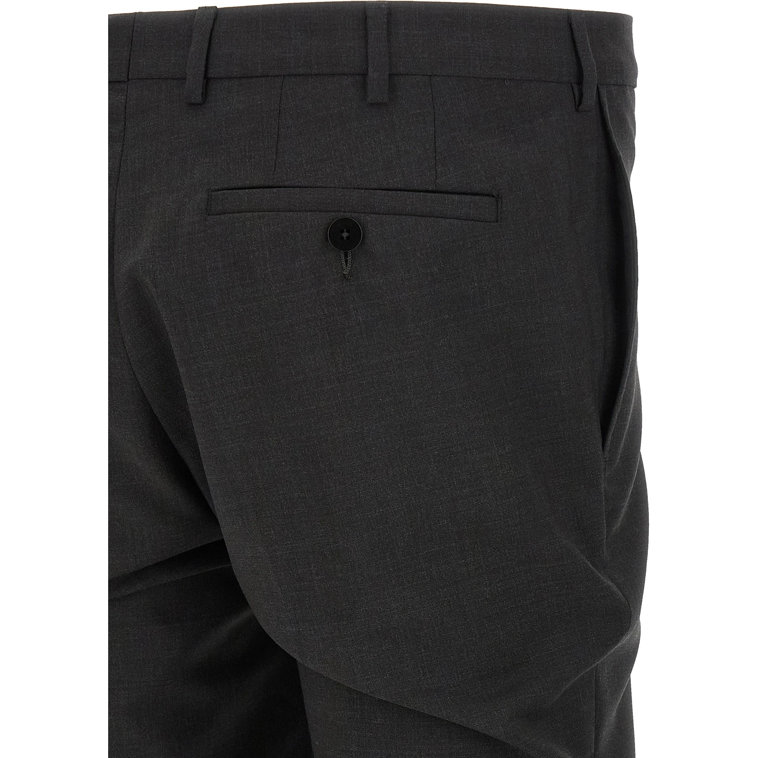 Gray Viscose Two-Piece Suit